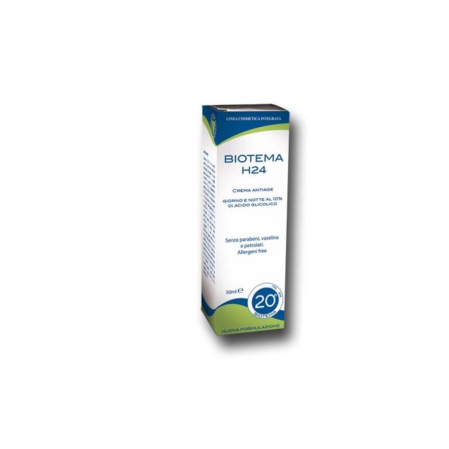 BIOTEMA H24 CREMA ACIDO GLICOLICO 10% 50 ML BIOTEMA H24 CREMA ACIDO GLICOLICO 10% 50 ML