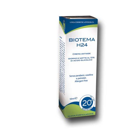 BIOTEMA H24 CREMA ACIDO GLICOLICO 10% 50 ML BIOTEMA H24 CREMA ACIDO GLICOLICO 10% 50 ML