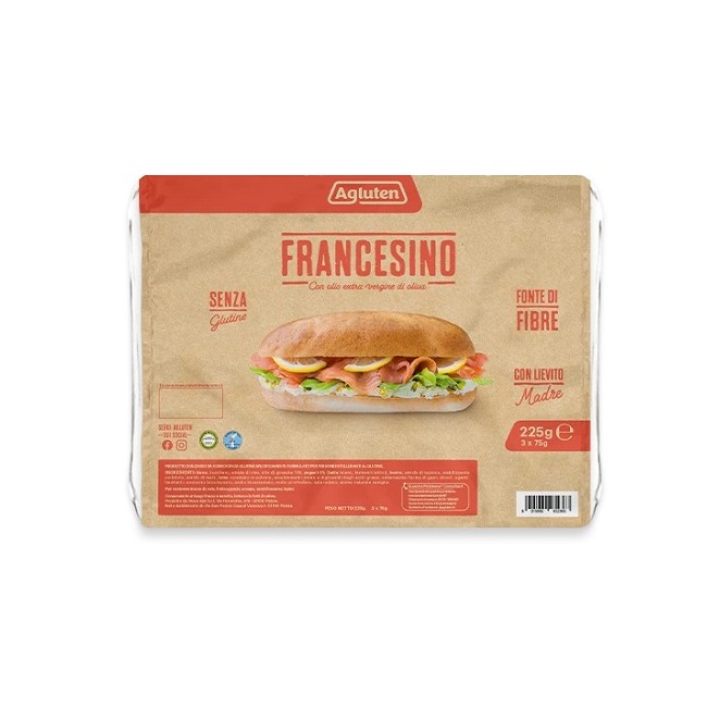 AGLUTEN IL FRANCESINO 225 G AGLUTEN IL FRANCESINO 225 G
