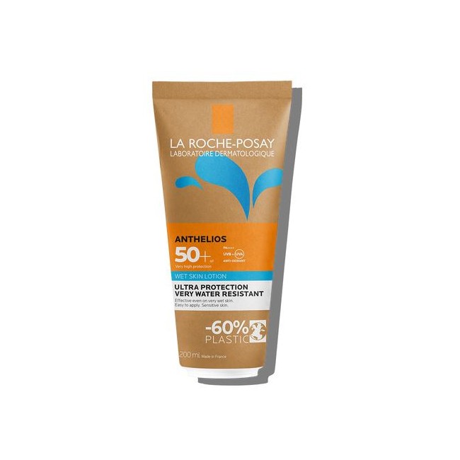 Anthelios Gel Solare Protettivo Leggero Pelle Bagnata Spf 50+ 200 ml Anthelios Gel Solare Protettivo Leggero Pelle Bagnata Spf 50+ 200 ml