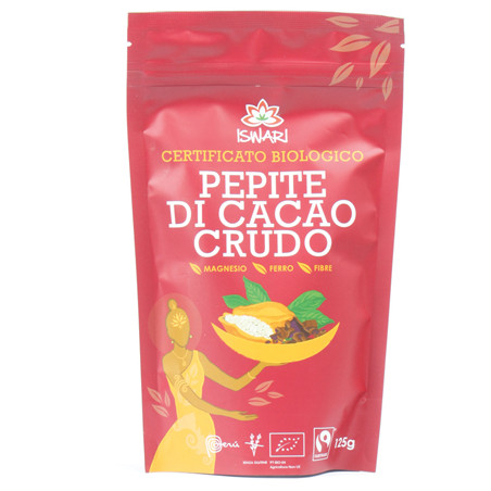 PEPITE DI CACAO CRUDO BIO 125 GR