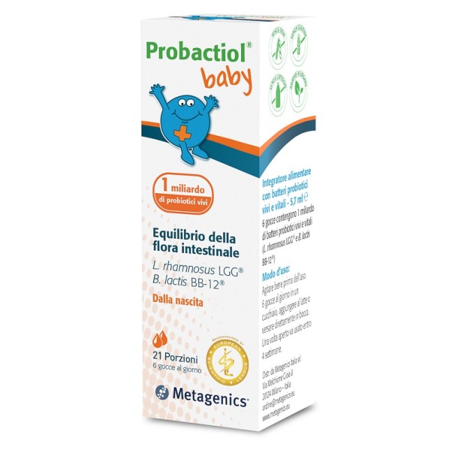 PROBACTIOL BABY GOCCE 21 PORZIONI 5 ML PROBACTIOL BABY GOCCE 21 PORZIONI 5 ML