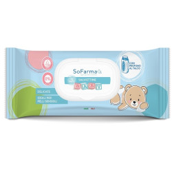 Salviettine Baby Talco 72 Pezzi Sofarmapiu\'