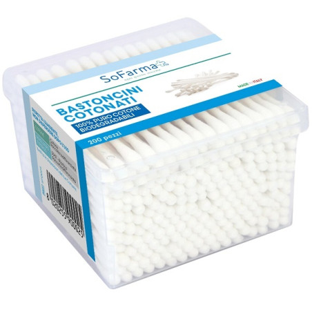 Cotton Fioc 200 Pezzi Sofarmapiu\' Cotton Fioc 200 Pezzi Sofarmapiu\'