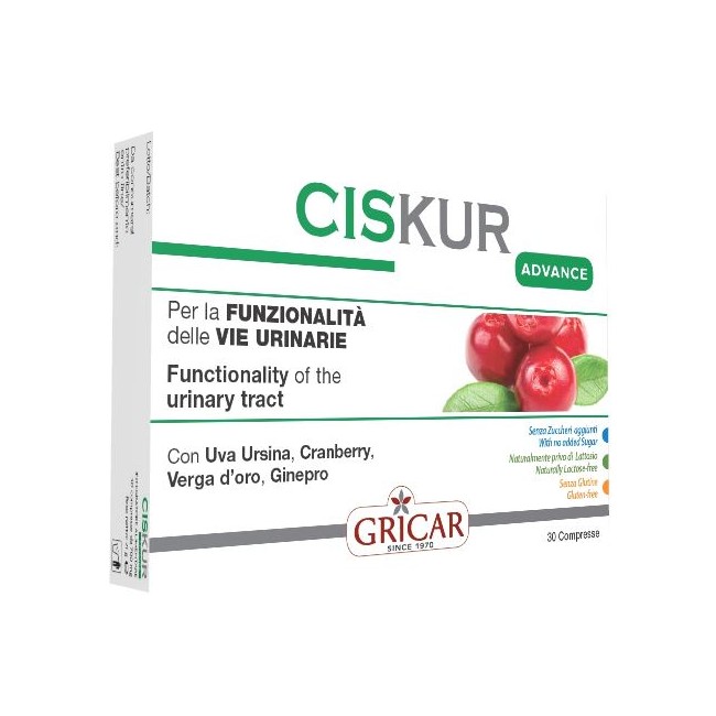 CISKUR ADVANCE 30 COMPRESSE DA 700 MG CISKUR ADVANCE 30 COMPRESSE DA 700 MG