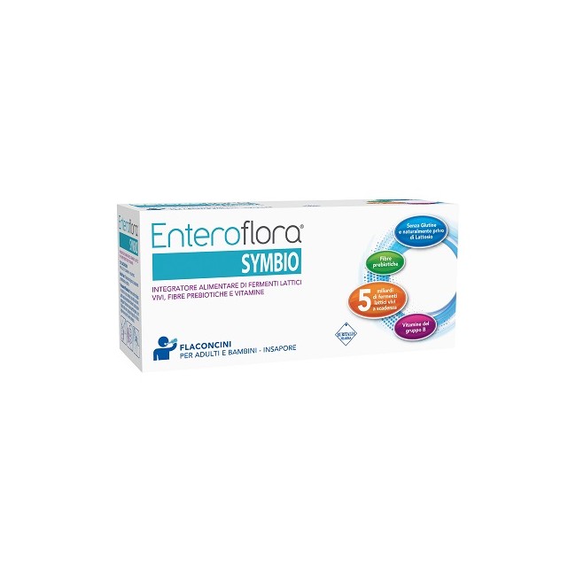 Enteroflora Symbio 10 Flaconcini Da 10 Ml Enteroflora Symbio 10 Flaconcini Da 10 Ml