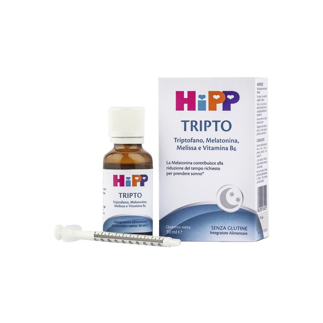 Hipp Tripto Integratore Che Favorisce Il Sonno Ed Il Rilassamento 30 Ml Hipp Tripto Integratore Che Favorisce Il Sonno Ed Il Rilassamento 30 Ml