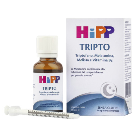 Hipp Tripto Integratore Che Favorisce Il Sonno Ed Il Rilassamento 30 Ml