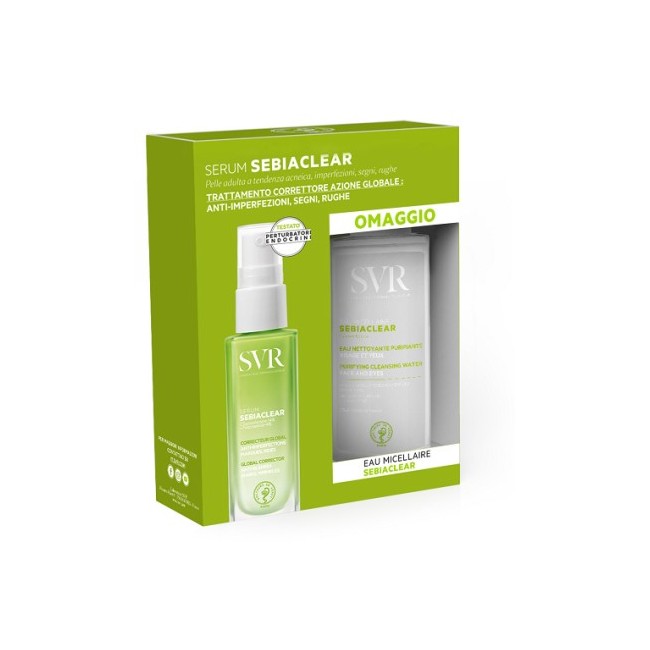 SVR SEBIACLEAR SET SERUM 30 ML + EAU MICELLAIRE 75 ML SVR SEBIACLEAR SET SERUM 30 ML + EAU MICELLAIRE 75 ML