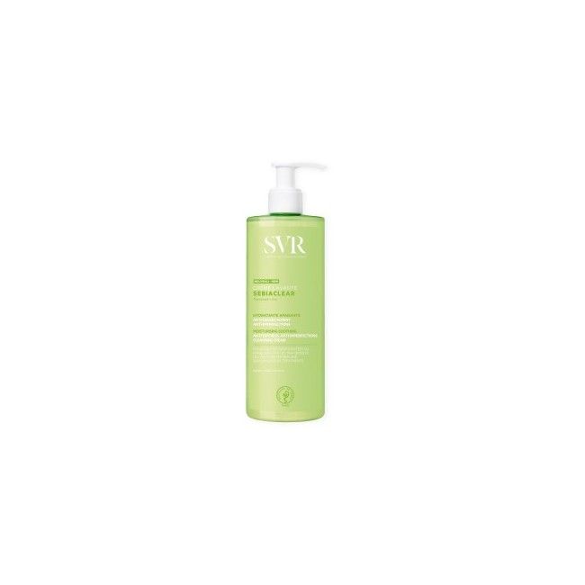 Flacone da 400 Ml di Svr Sebiaclear Crema Lavante per pelle mista e grassa a tendenza acneica. Flacone da 400 Ml di Svr Sebiaclear Crema Lavante per pelle mista e grassa a tendenza acneica.