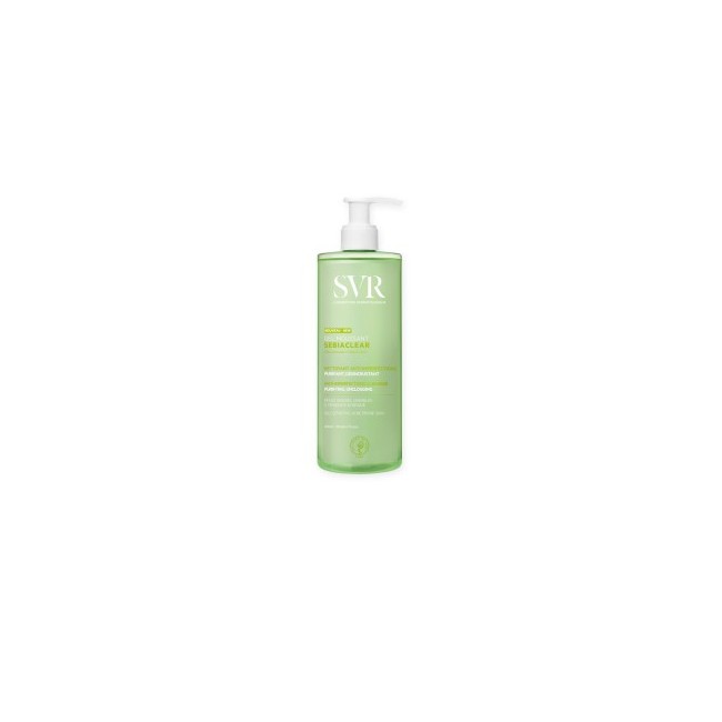SVR Sebiaclear Gel Moussant Detergente Viso Pelli Grasse Acneiche 400 Ml SVR Sebiaclear Gel Moussant Detergente Viso Pelli Grasse Acneiche 400 Ml