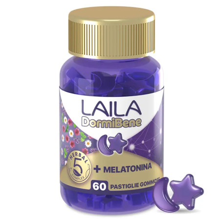 Laila Dormibene Integratore Per Dormire Bene 60 Caramelle Gommose Laila Dormibene Integratore Per Dormire Bene 60 Caramelle Gommose