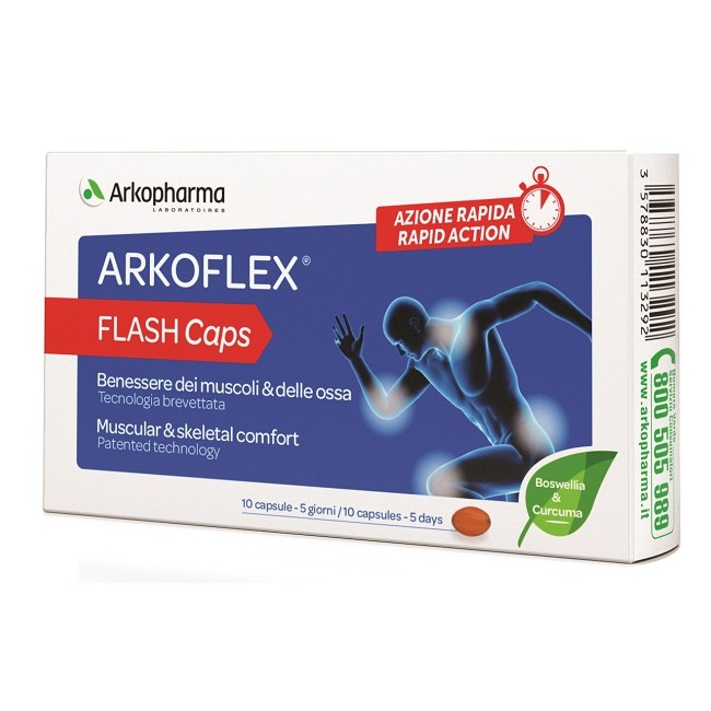 ARKOFLEX FLASH 10 CAPSULE ARKOFLEX FLASH 10 CAPSULE
