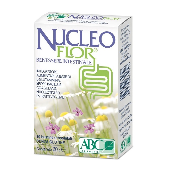 NUCLEOFLOR INTESTINO 10 STICKPACK DA 2 G NUCLEOFLOR INTESTINO 10 STICKPACK DA 2 G