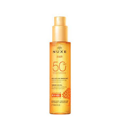 Nuxe Sun Olio Solare Idratante Dorato Viso e Corpo Spray Spf 50 150 ml