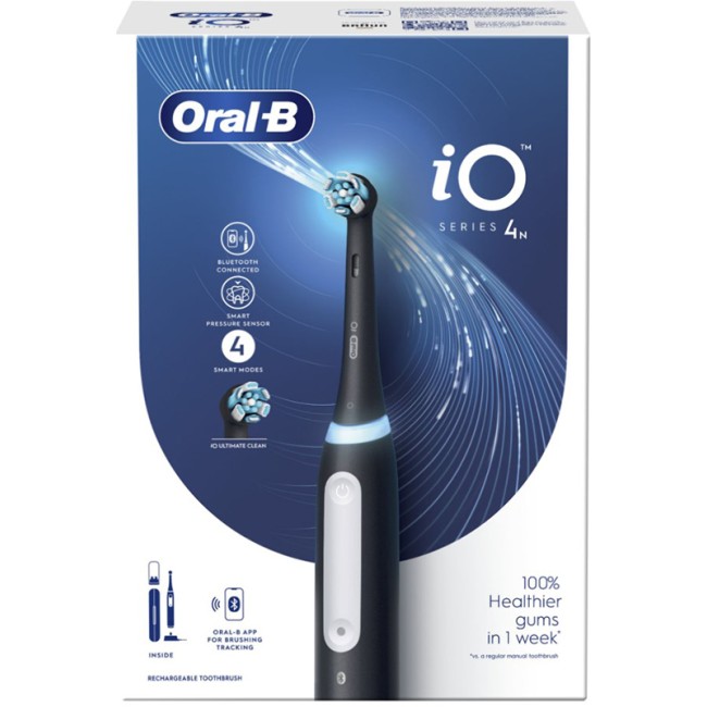 ORAL-B IO 4 BLACK SPAZZOLINO ELETTRICO ORAL-B IO 4 BLACK SPAZZOLINO ELETTRICO