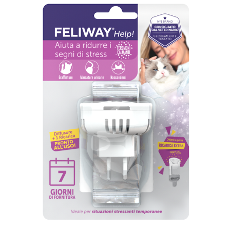Feliway Help Diffusore + Ricarica Feliway Help Diffusore + Ricarica