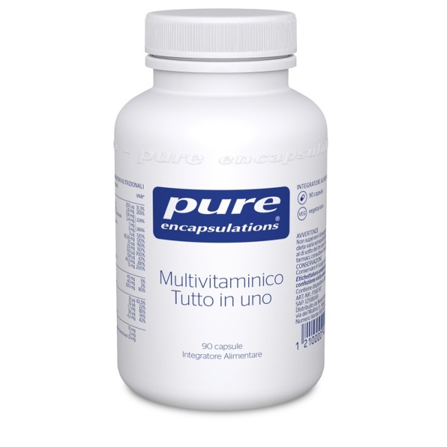 PURE ENCAPSULATIONS MULTIVITAMINICO TUTTO IN UNO 90 CAPSULE PURE ENCAPSULATIONS MULTIVITAMINICO TUTTO IN UNO 90 CAPSULE