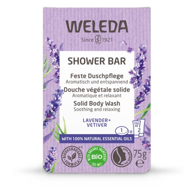 BAGNO DOCCIA SOLIDO LAVANDA + VETIVER 75 G BAGNO DOCCIA SOLIDO LAVANDA + VETIVER 75 G