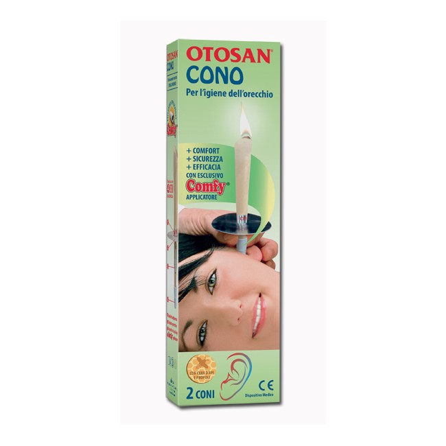 OTOSAN CONO PER L'IGIENE DELLE ORECCHIE OTOSAN+PROPOLI 2 PEZZI OTOSAN CONO PER L'IGIENE DELLE ORECCHIE OTOSAN+PROPOLI 2 PEZZI