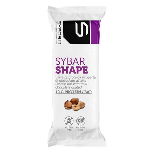 SYBAR SHAPE BARRETTA NOCCIOLA 40 G SYBAR SHAPE BARRETTA NOCCIOLA 40 G