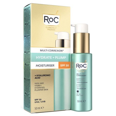 ROC MULTI CORREXION HYDRATE+ PLUMP IDRATANTE VISO SPF30 50 ML ROC MULTI CORREXION HYDRATE+ PLUMP IDRATANTE VISO SPF30 50 ML