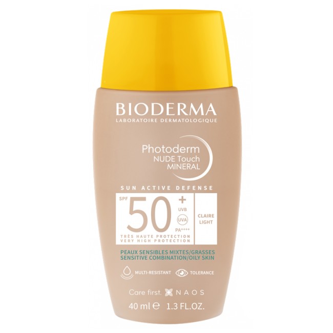PHOTODERM NUDE TOUCH CLAIRE SPF50+ 40 ML PHOTODERM NUDE TOUCH CLAIRE SPF50+ 40 ML