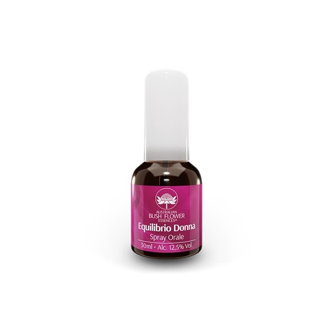 AUSTRALIAN BUSH FLOWER ESSENCES EQUILIBRIO DONNA ORAL SPRAY 30 ML AUSTRALIAN BUSH FLOWER ESSENCES EQUILIBRIO DONNA ORAL SPRAY 30 ML