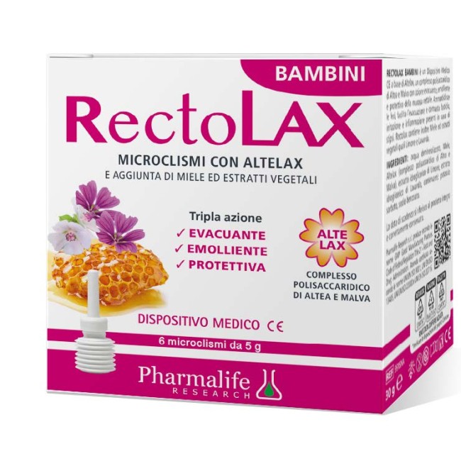RECTOLAX BAMBINI MICROCLISMI 6 PEZZI DA 5 G RECTOLAX BAMBINI MICROCLISMI 6 PEZZI DA 5 G