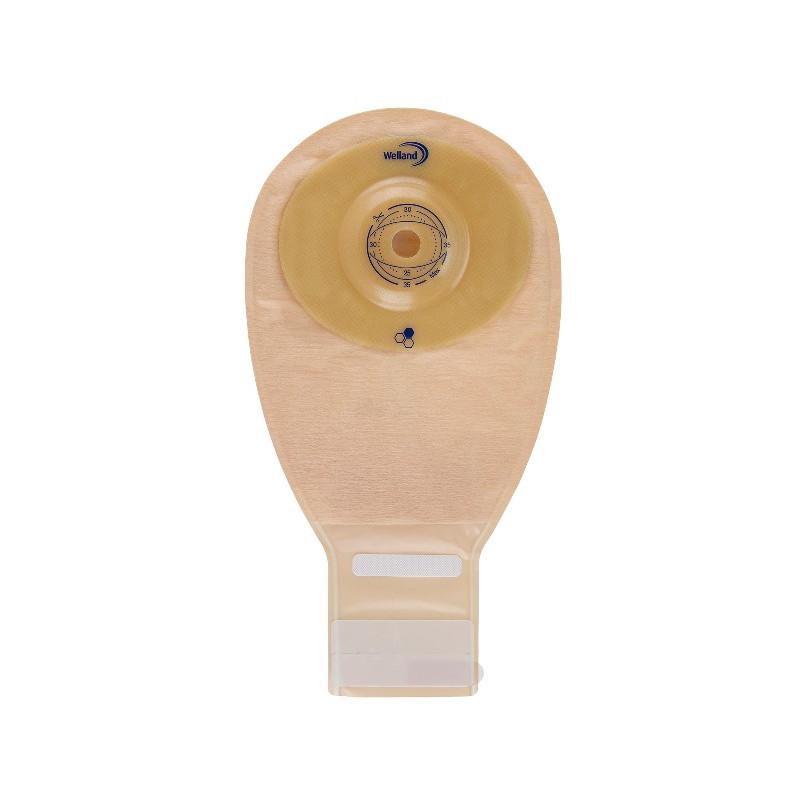 SACCA PER ILEOSTOMIA OPACA RITAGLIABILE WELLAND AURUM PROFILE ILEO MIDI DIAMETRO 25 MM INIZIO CONVESSITA' 35 MM 10 PEZZI SACCA PER ILEOSTOMIA OPACA RITAGLIABILE WELLAND AURUM PROFILE ILEO MIDI DIAMETRO 25 MM INIZIO CONVESSITA' 35 MM 10 PEZZI