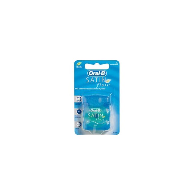 Oral-B® Satin Floss Filo Interdentale 25 Metri Oral-B® Satin Floss Filo Interdentale 25 Metri