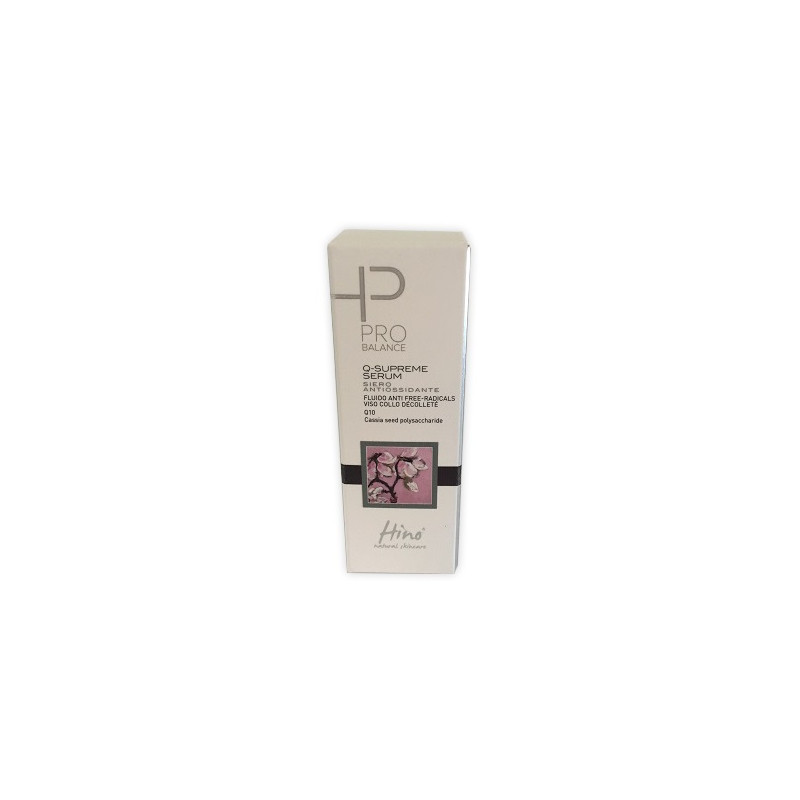 HINO NATURAL SKINCARE PRO BALANCE Q-SUPREME SERUM SIERO ANTIOSSIDANTE 30 ML HINO NATURAL SKINCARE PRO BALANCE Q-SUPREME SERUM SIERO ANTIOSSIDANTE 30 ML