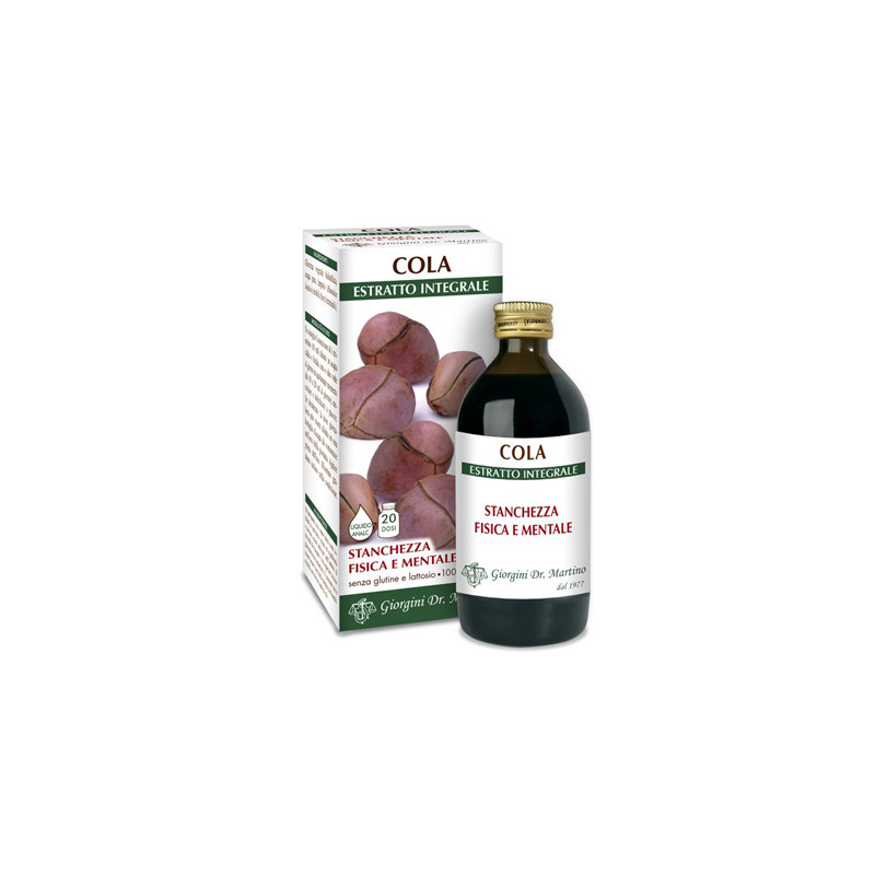 COLA ESTRATTO INTEGRALE 200 ML COLA ESTRATTO INTEGRALE 200 ML