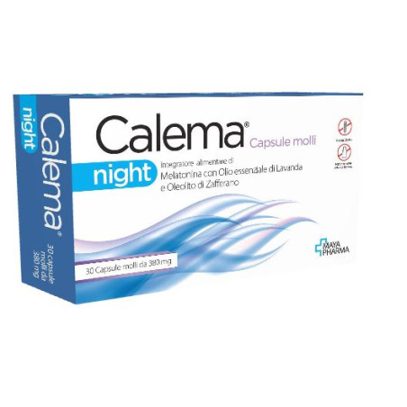 Calema Night 30 Capsule Molli Calema Night 30 Capsule Molli