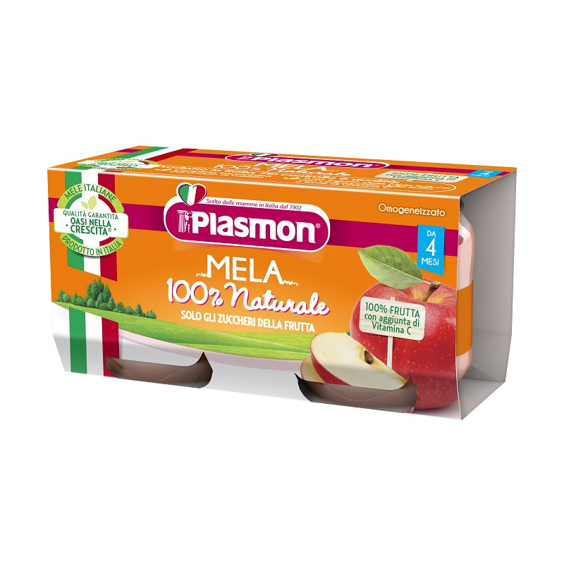 PLASMON OMOGENEIZZATO MELA 2 X 80 G PLASMON OMOGENEIZZATO MELA 2 X 80 G