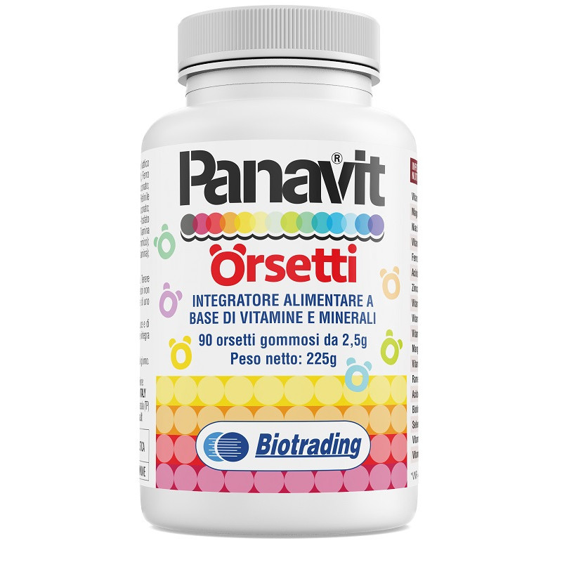 PANAVIT ORSETTI GOMMOSI 90 PEZZI PANAVIT ORSETTI GOMMOSI 90 PEZZI