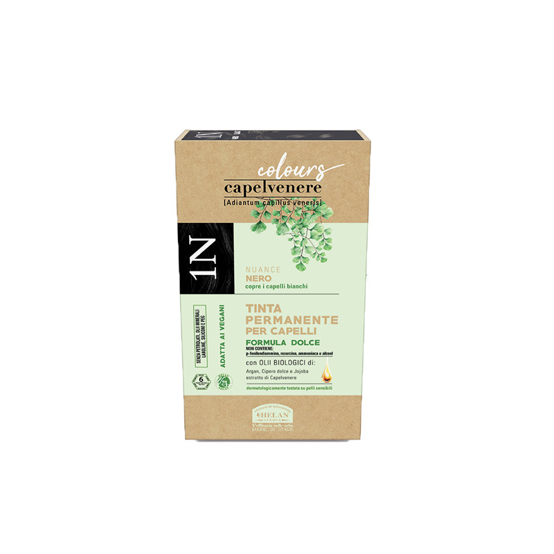 CAPELVENERE COLOURS TINTA CAPELLI 1N NERO