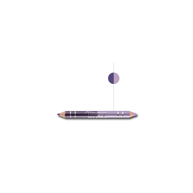 I COLORI DI HELAN BIO MATITA DUO OCCHI GLICINE VIOLA I COLORI DI HELAN BIO MATITA DUO OCCHI GLICINE VIOLA