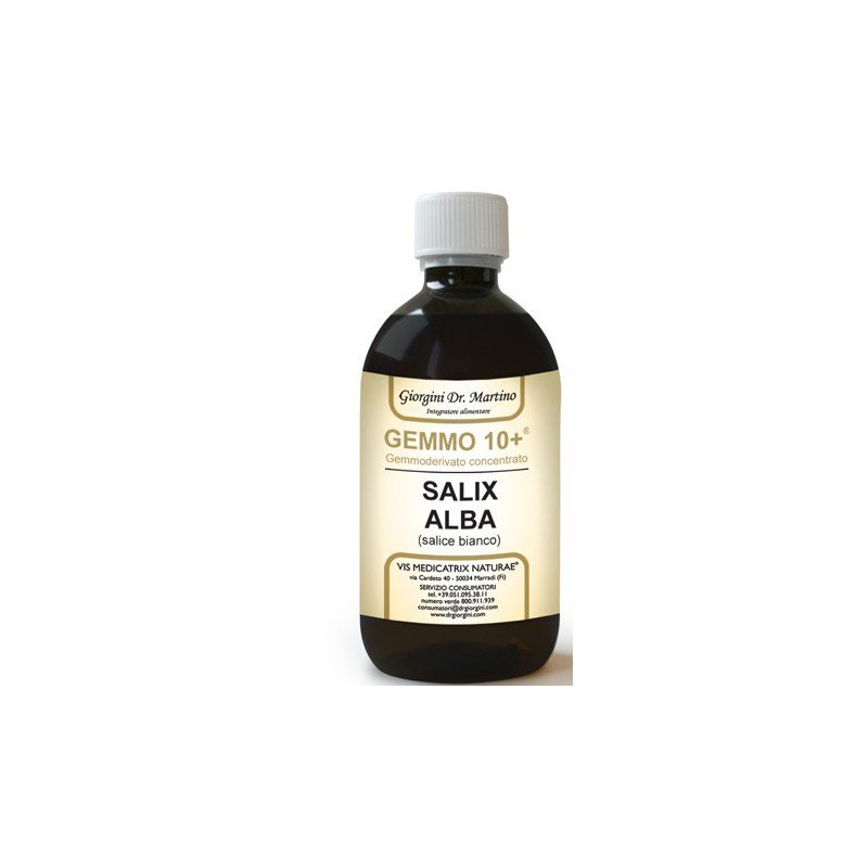 GEMMO 10+ SALICE BIANCO 500 ML LIQUIDO ANALCOLICO GEMMO 10+ SALICE BIANCO 500 ML LIQUIDO ANALCOLICO