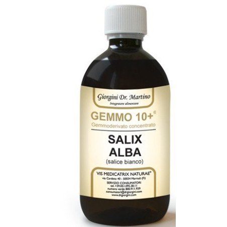 GEMMO 10+ SALICE BIANCO 500 ML LIQUIDO ANALCOLICO GEMMO 10+ SALICE BIANCO 500 ML LIQUIDO ANALCOLICO