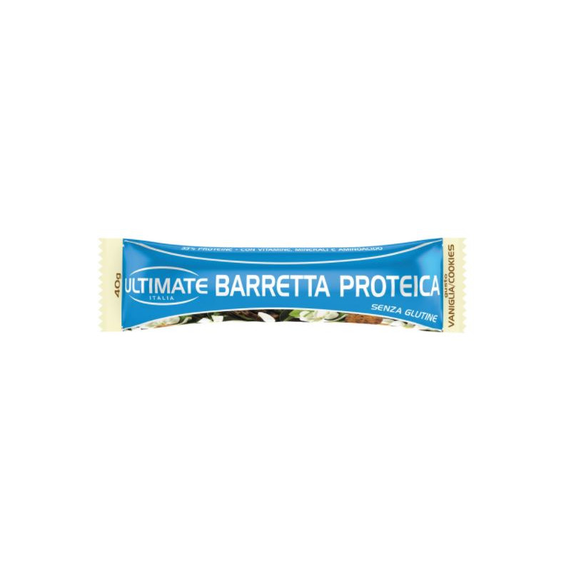 BARRETTA PROTEICA VANIGLIA/COOKIE 40 G 1 PEZZO BARRETTA PROTEICA VANIGLIA/COOKIE 40 G 1 PEZZO