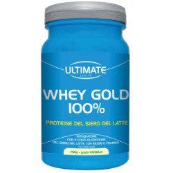 Ultimate Whey Gold 100 % Vaniglia 750 G