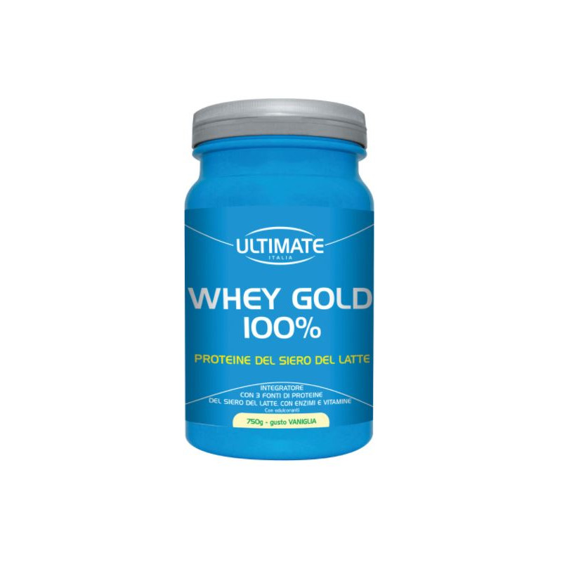 WHEY GOLD 100 % VANIGLIA 750 G 1 PEZZO WHEY GOLD 100 % VANIGLIA 750 G 1 PEZZO