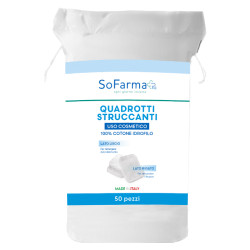Quadrotti Struccanti 50 Pezzi Sofarmapiu\'