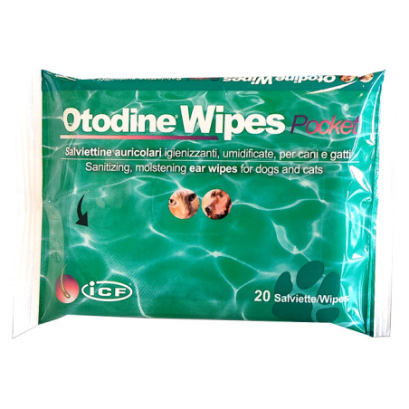 Otodine Wipes Pocket 20 Pezzi Otodine Wipes Pocket 20 Pezzi