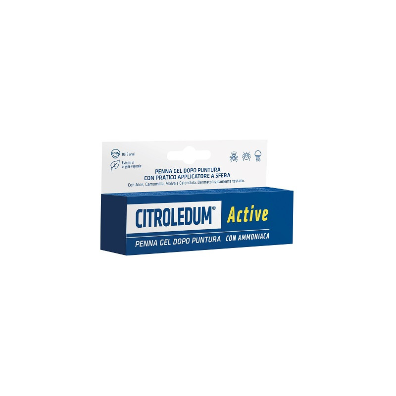 Citroledum Penna Dopopuntura Con Ammoniaca Active 15 Ml Citroledum Penna Dopopuntura Con Ammoniaca Active 15 Ml