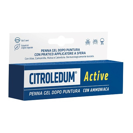 Citroledum Penna Dopopuntura Con Ammoniaca Active 15 Ml Citroledum Penna Dopopuntura Con Ammoniaca Active 15 Ml
