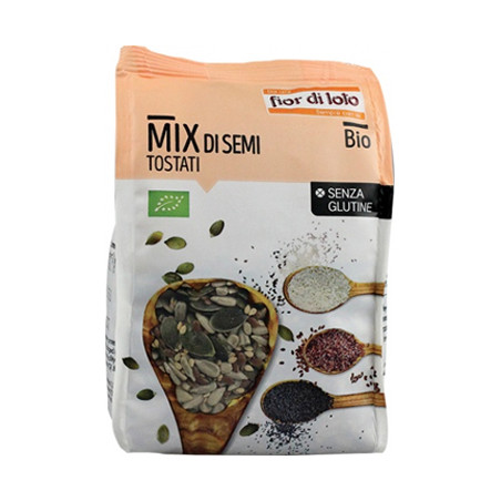 MIX SEMI TOSTATI SENZA GLUTINE BIO 250 G MIX SEMI TOSTATI SENZA GLUTINE BIO 250 G