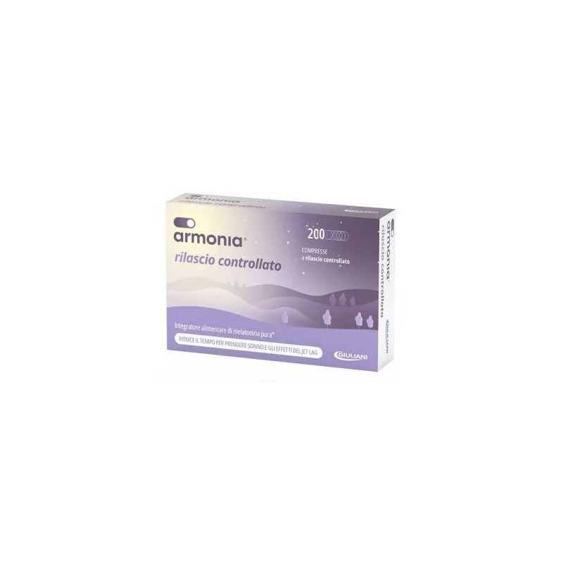 Confezione risparmio da 200 compresse di Armonia integratore con melatonina per dormire bene Confezione risparmio da 200 compresse di Armonia integratore con melatonina per dormire bene