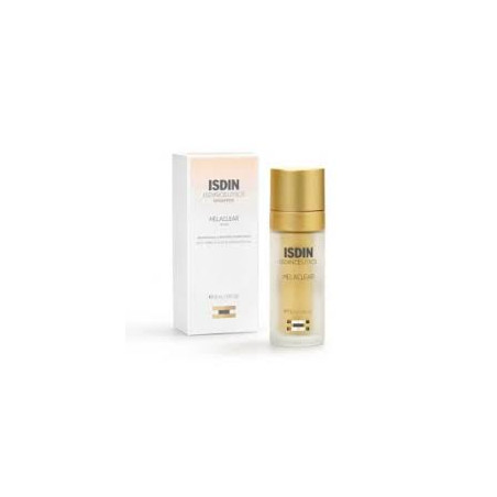 Flacone da 30 ml di Isdin Isdinceutics Melaclear siero viso anti-macchia.